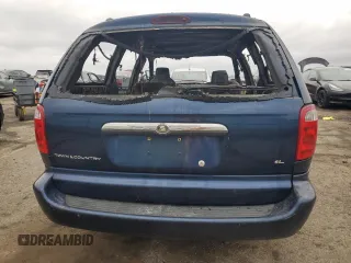 2002 Chrysler Town & Country eL with VIN 2C4GP34352R622666, listed as a Copart auction lot 47945585 with Not Provided miles and Salvage Title. Bid and sale history available at carsss.com. Image 6.