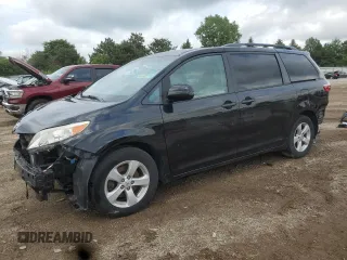 2015 Toyota Sienna LE AAS with VIN 5TDKK3DC7FS544185, listed as a Copart auction lot 59177565 with 93,721 mi miles and Salvage title. Bid and sale history available at DreamBid. Image 1.