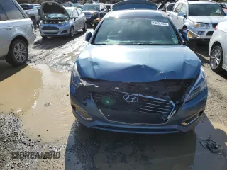 2016 Hyundai Sonata Hybrid Limited with VIN KMHE34L12GA009758, listed as a Copart auction lot 43332453 with 0 mi miles. Bid and sale history available at carsss.com. Image 5.