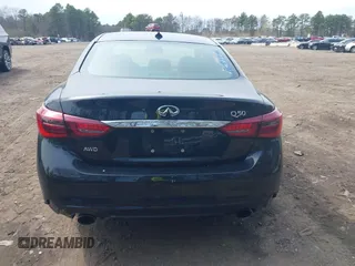 2018 Infiniti Q50 Sport with VIN JN1EV7AR8JM612165, listed as a IAAI auction lot 42007029 with 71,328 mi miles and . Bid and sale history available at carsss.com. Image 16.