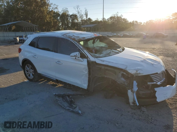 2018 Lincoln MKX Premiere with VIN 2LMPJ6JR8JBL20310, listed as a Copart auction lot 81709224 with Not Provided miles and Salvage Title. Bid and sale history available at carsss.com. Image 4.