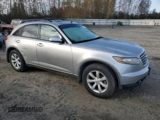 2003 Infiniti FX Options with VIN JNRAS08W43X201029, listed as a Copart auction lot 75742894 with 154,843 mi miles and Clean Title. Bid and sale history available at DreamBid. Image 4.