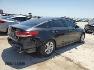 2017 Kia Optima LX with VIN KNAGT4L35H5161216, listed as a Copart auction lot 51488075 with 92,217 mi miles and Salvage Title. Bid and sale history available at carsss.com. Image 3.