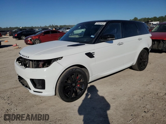 2019 Land Rover Range Rover Sport HSE Dynamic with VIN SALWV2SV5KA421086, listed as a Copart auction lot 81683424 with 61,666 mi miles and Salvage Title. Bid and sale history available at carsss.com. Image 1.