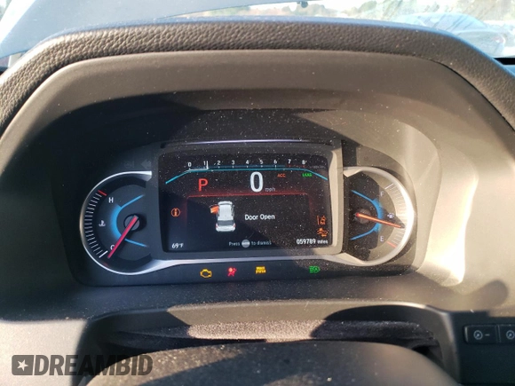 2020 Honda Pilot Touring 8-Passenger with VIN 5FNYF6H92LB031005, listed as a Copart auction lot 49545335 with 59,789 mi miles and Salvage Title. Bid and sale history available at DreamBid. Image 9.