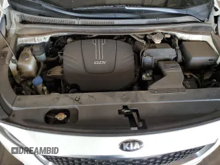 2016 Kia Sedona LX with VIN KNDMB5C18G6209457, listed as a Copart auction lot 47662095 with 67,274 mi miles and Salvage Title. Bid and sale history available at carsss.com. Image 12.