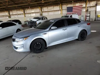 2016 Kia Optima LX с VIN 5XXGT4L39GG014927, выставлен на аукционе Copart как лот 57224685 с пробегом 124 214 миль миль и Списание • Salvage title. История ставок и продаж доступна на DreamBid. Изображение 1.