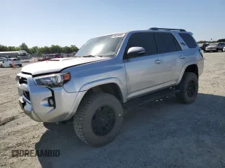 2020 Toyota 4Runner SR5 with VIN JTEBU5JR6L5796327, listed as a Copart auction lot 58656965 with 64,678 mi miles and Salvage title. Bid and sale history available at DreamBid. Image 1.