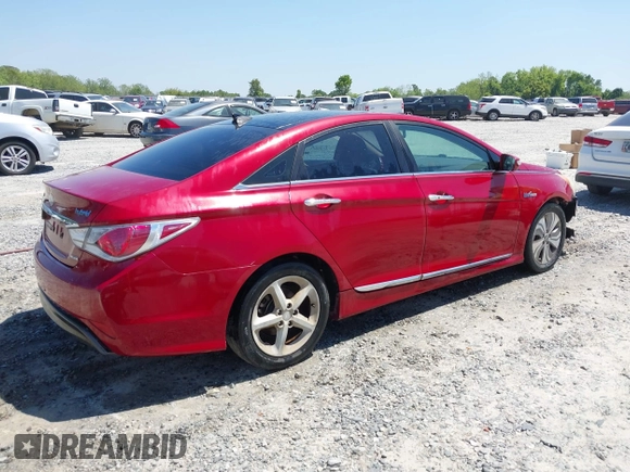 2013 Hyundai Sonata with VIN KMHEC4A41DA067952, listed as a IAAI auction lot 42040251 with 192,665 mi miles and . Bid and sale history available at carsss.com. Image 4.