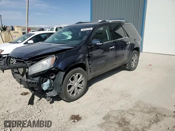 2015 GMC Acadia SLT with VIN 1GKKVRKD3FJ358196, listed as a Copart auction lot 52337295 with 108,328 mi miles and Salvage Title. Bid and sale history available at carsss.com. Image 11.