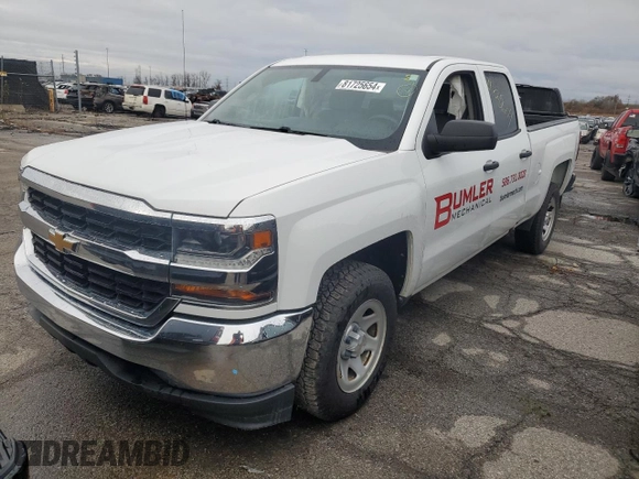 2018 Chevrolet Silverado 1500 Work Truck with VIN 1GCRCNEH4JZ355843, listed as a Copart auction lot 81725654 with 131,553 mi miles and Clean Title. Bid and sale history available at carsss.com. Image 1.