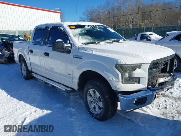 2016 Ford F-150 XL with VIN 1FTEW1CG9GKE76975, listed as a IAAI auction lot 41341159 with 126,256 mi miles and . Bid and sale history available at carsss.com. Image 1.