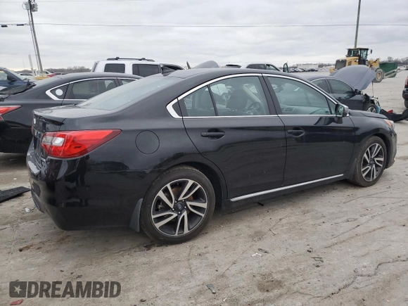 2017 Subaru Legacy Sport with VIN 4S3BNAS6XH3052344, listed as a Copart auction lot 41717823 with 40,263 mi miles. Bid and sale history available at carsss.com. Image 3.