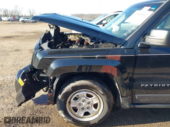 2016 Jeep Patriot Sport with VIN 1C4NJPBAXGD699514, listed as a IAAI auction lot 41945662 with 100,111 mi miles. Bid and sale history available at carsss.com. Image 19.