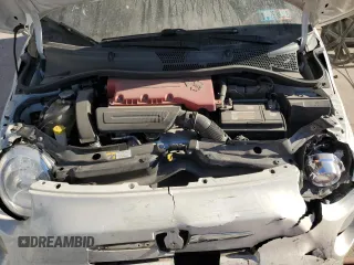 2017 FIAT 500 Abarth z VIN 3C3CFFJH1HT659226, wystawiony jako Copart lot #76132424 z przebiegiem Nie podano mil oraz Szkody całkowita. Historia ofert i sprzedaży dostępna na DreamBid. Obrazek 11.