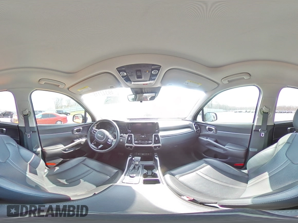 2023 Kia Sorento S with VIN 5XYRL4LC1PG170478, listed as a Copart auction lot 49342115 with 32,991 mi miles and Salvage Title. Bid and sale history available at DreamBid. Image 14.