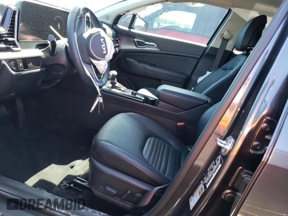 2024 Kia Sportage SX-Prestige with VIN 5XYK53DF5RG184045, listed as a Copart auction lot 47675345 with 5,832 mi miles and Salvage Title. Bid and sale history available at carsss.com. Image 7.