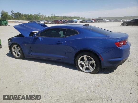 2020 Chevrolet Camaro 1LT with VIN 1G1FB1RS4L0149989, listed as a Copart auction lot 53254415 with Not provided miles and Salvage title. Bid and sale history available at DreamBid. Image 2.