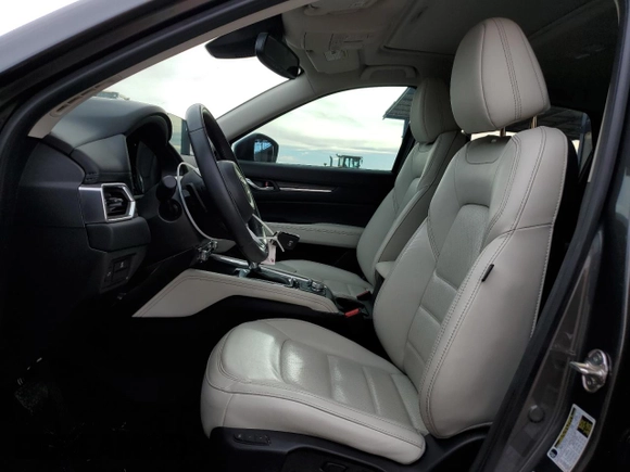 2022 Mazda CX-5 2.5 S Premium Package with VIN JM3KFBDM8N0590642, listed as a Copart auction lot 48996015 with 12,654 mi miles and Salvage Title. Bid and sale history available at carsss.com. Image 7.