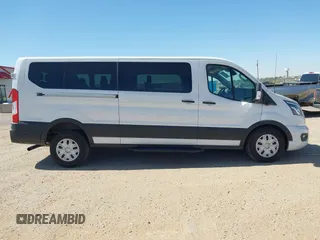 2023 Ford Transit Passenger XL with VIN 1FBAX2Y89PKA45043, listed as a IAAI auction lot 39253709 with 54,625 mi miles and . Bid and sale history available at DreamBid. Image 13.