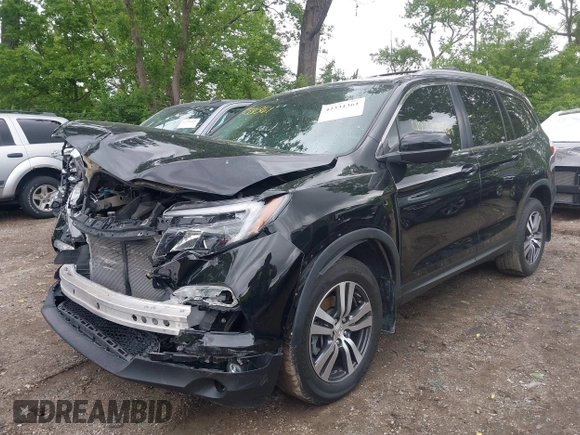 2018 Honda Pilot EX-L z VIN 5FNYF6H53JB009282, wystawiony jako IAAI lot #42331361 z przebiegiem 98 127 mil mil oraz . Historia ofert i sprzedaży dostępna na DreamBid. Obrazek 6.