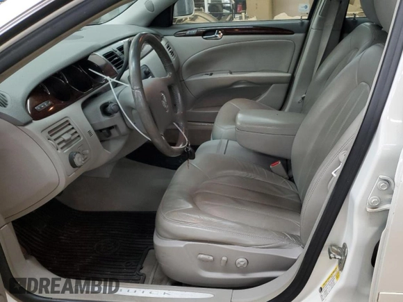 2011 Buick Lucerne CXL Premium with VIN 1G4HJ5EM9BU122338, listed as a Copart auction lot 46585545 with 115,664 mi miles and Salvage Title. Bid and sale history available at DreamBid. Image 7.