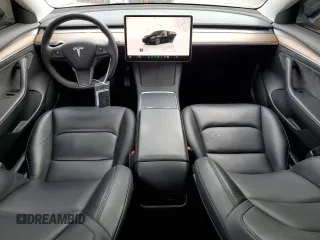 2022 Tesla Model 3 Long Range with VIN 5YJ3E1EB6NF334914, listed as a Copart auction lot 53876415 with 52,875 mi miles and Salvage Title. Bid and sale history available at carsss.com. Image 8.