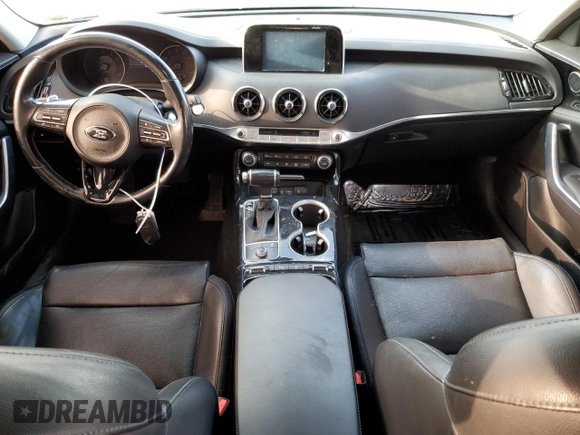2018 Kia Stinger with VIN KNAE15LA7J6031374, listed as a Copart auction lot 46311994 with 120,722 mi miles and Salvage Title. Bid and sale history available at DreamBid. Image 8.