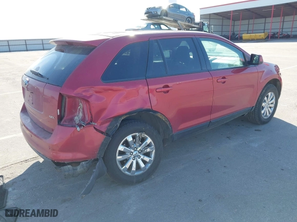 2007 Ford Edge SEL with VIN 2FMDK38C37BB30015, listed as a IAAI auction lot 41773823 with 211,621 mi miles. Bid and sale history available at carsss.com. Image 4.