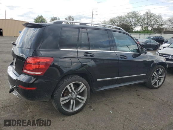 2015 Mercedes-Benz GLK 350 with VIN WDCGG8JB7FG410152, listed as a Copart auction lot 54243845 with 85,254 mi miles and Salvage Title. Bid and sale history available at DreamBid. Image 3.