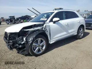 2023 Audi Q3 S line Premium Plus with VIN WA1EECF32P1153147, listed as a Copart auction lot 43194685 with 13,241 mi miles and Salvage Title. Bid and sale history available at carsss.com. Image 1.