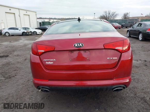 2013 Kia Optima EX z VIN 5XXGN4A78DG141924, wystawiony jako IAAI lot #41474952 z przebiegiem 172 814 mil mil oraz . Historia ofert i sprzedaży dostępna na DreamBid. Obrazek 15.