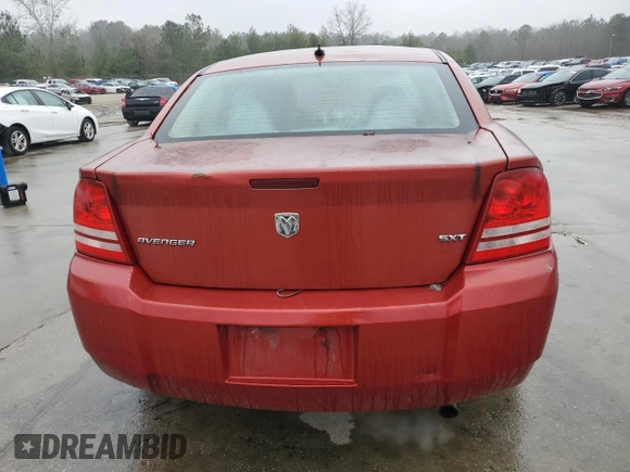 2008 Dodge Avenger SXT with VIN 1B3LC56K28N160830, listed as a Copart auction lot 43906045 with 278,700 mi miles and Salvage Title. Bid and sale history available at carsss.com. Image 6.