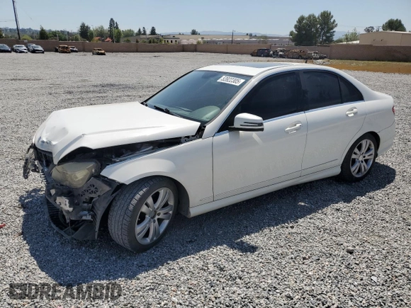 2011 Mercedes-Benz C 300 Sport with VIN WDDGF5EB1BR147212, listed as a Copart auction lot 53922305 with 172,082 mi miles and Salvage Title. Bid and sale history available at DreamBid. Image 1.