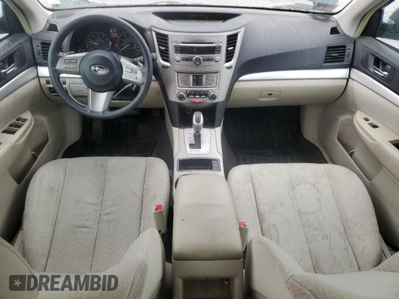 2011 Subaru Outback 2.5i with VIN 4S4BRCACXB3419964, listed as a Copart auction lot 58640615 with 151,927 mi miles and Salvage title. Bid and sale history available at DreamBid. Image 8.