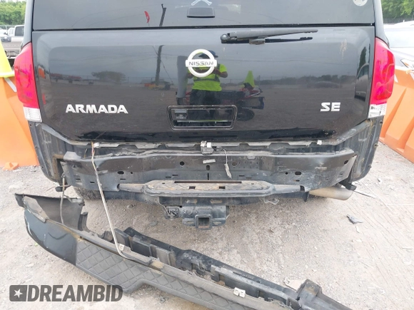 2008 Nissan Armada SE z VIN 5N1BA08D48N609079, wystawiony jako IAAI lot #42279932 z przebiegiem 162 921 mil mil oraz . Historia ofert i sprzedaży dostępna na DreamBid. Obrazek 6.