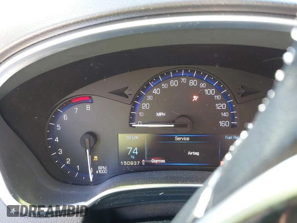 2015 Cadillac SRX z VIN 3GYFNAE32FS543933, wystawiony jako IAAI lot #41578338 z przebiegiem 150 937 mil mil oraz . Historia ofert i sprzedaży dostępna na DreamBid. Obrazek 7.