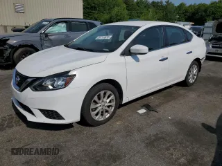 2019 Nissan Sentra S with VIN 3N1AB7AP4KY361732, listed as a Copart auction lot 59713525 with 99,114 mi miles and Salvage title. Bid and sale history available at DreamBid. Image 1.