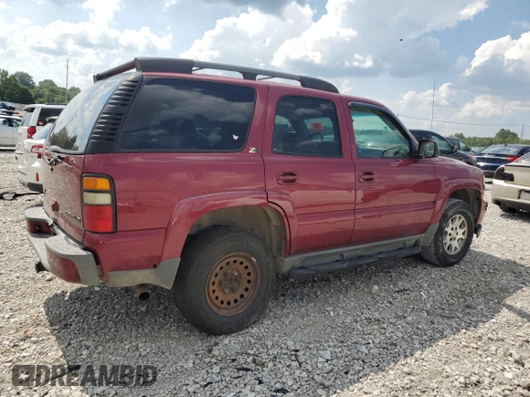 2004 Chevrolet Tahoe LT with VIN 1GNEK13Z94R202747, listed as a Copart auction lot 62443234 with 0 mi miles and Salvage Title. Bid and sale history available at carsss.com. Image 3.