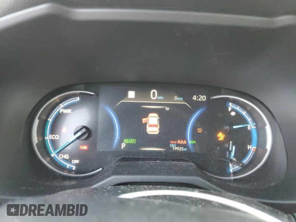 2023 Toyota RAV4 Hybrid SE with VIN 4T3T6RFV2PU132640, listed as a Copart auction lot 41668735 with 19,925 mi miles and Salvage title. Bid and sale history available at DreamBid. Image 9.