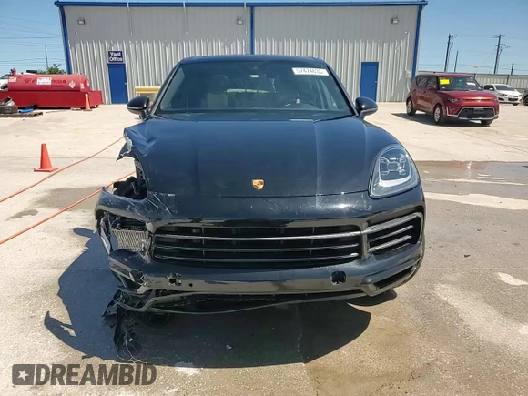 2023 Porsche Cayenne with VIN WP1AA2AY1PDA02570, listed as a Copart auction lot 57474635 with 31,407 mi miles and Salvage title. Bid and sale history available at DreamBid. Image 14.
