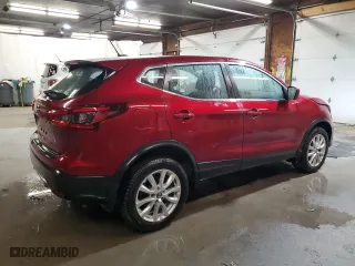 2021 Nissan Rogue Sport S with VIN JN1BJ1AV5MW319065, listed as a Copart auction lot 51958915 with 53,810 mi miles and Salvage Title. Bid and sale history available at carsss.com. Image 3.