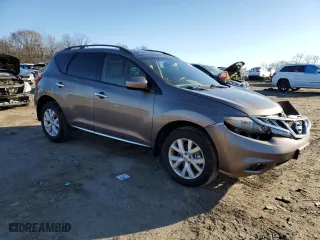 2011 Nissan Murano SL with VIN JN8AZ1MW4BW159672, listed as a Copart auction lot 45765885 with 157,390 mi miles and Salvage Title. Bid and sale history available at carsss.com. Image 4.
