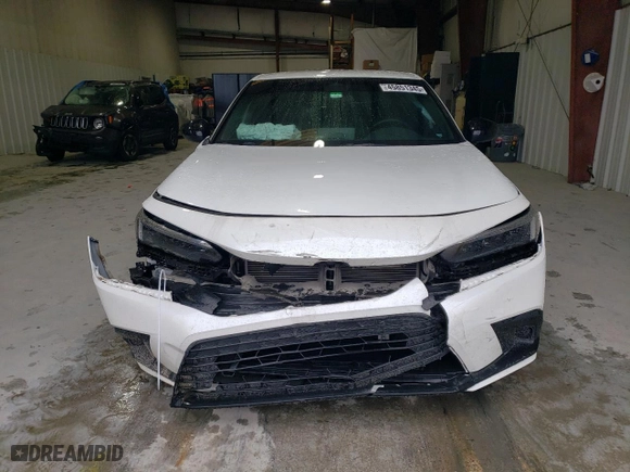 2023 Honda Civic Hatchback Sport with VIN 19XFL2H81PE014532, listed as a Copart auction lot 45851345 with 13,828 mi miles and Salvage Title. Bid and sale history available at carsss.com. Image 5.