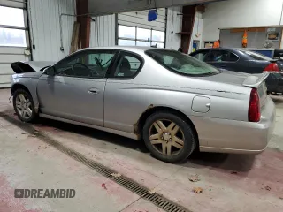 2007 Chevrolet Monte Carlo LT with VIN 2G1WK15K079390319, listed as a Copart auction lot 78603094 with 141,039 mi miles and Salvage Title. Bid and sale history available at carsss.com. Image 2.