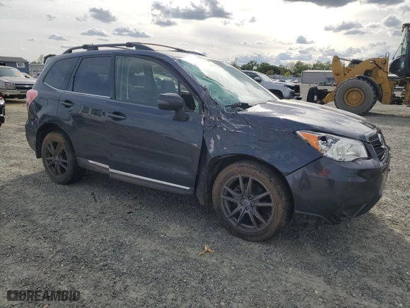 2015 Subaru Forester 2.5i Touring with VIN JF2SJAUC5FH838102, listed as a Copart auction lot 52023895 with 107,289 mi miles and Salvage Title. Bid and sale history available at carsss.com. Image 4.