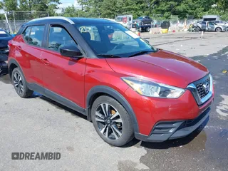 2019 Nissan Kicks SR with VIN 3N1CP5CU2KL516275, listed as a IAAI auction lot 42764215 with 117,887 mi miles and . Bid and sale history available at DreamBid. Image 1.