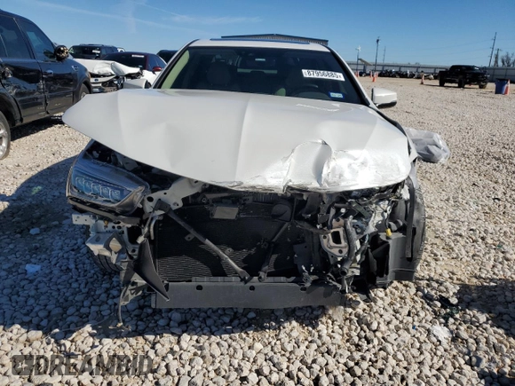 2020 Acura TLX w/Technology Pkg with VIN 19UUB2F47LA001017, listed as a Copart auction lot 87956885 with 39,030 mi miles and Salvage Title. Bid and sale history available at carsss.com. Image 5.