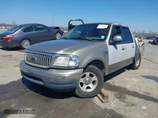 2001 Ford F-150 SuperCrew XLT with VIN 1FTRW07W31KA19132, listed as a IAAI auction lot 41761618 with NaN miles. Bid and sale history available at carsss.com. Image 17.