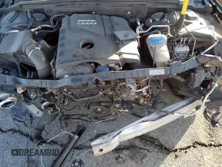2013 Audi A4 Premium Plus with VIN WAUFFAFL3DN047030, listed as a Copart auction lot 80954034 with 0 mi miles and Salvage Title. Bid and sale history available at carsss.com. Image 12.